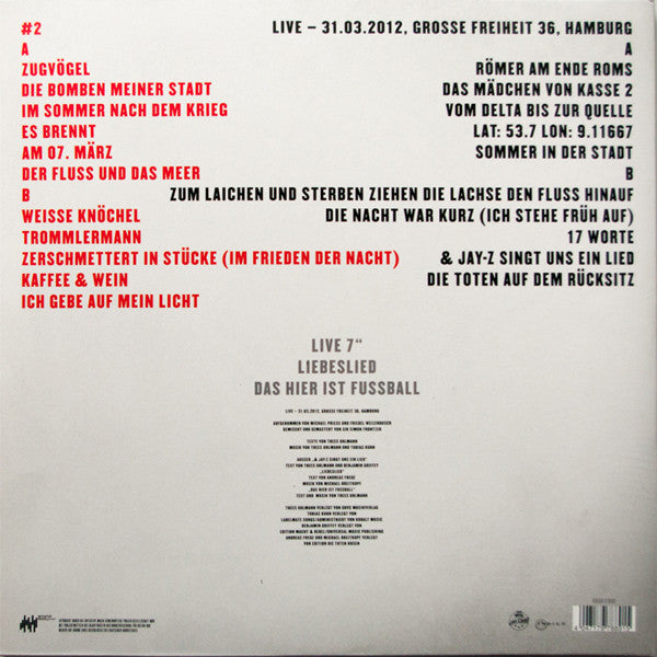 Thees Uhlmann : #2 (LP, Album + LP + 7&quot; + Ltd)