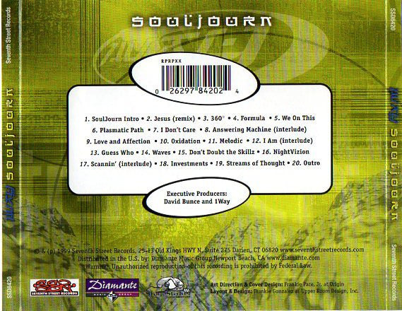 1 Way : SoulJourn (CD, Album)