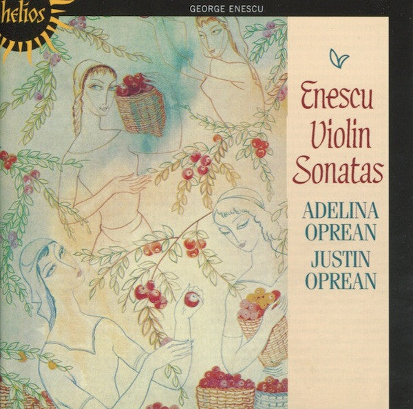 Enescu*, Adelina Oprean, Justin Oprean : Violin Sonatas (CD, Album, RE)
