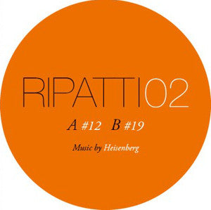 Heisenberg (4) : Ripatti 02 (12&quot;, EP, Ltd)