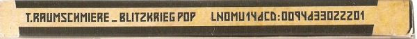 T.Raumschmiere : Blitzkrieg Pop (CD, Album, Ltd, Sli)