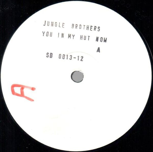 Jungle Brothers : You In My Hut Now (12&quot;, W/Lbl)
