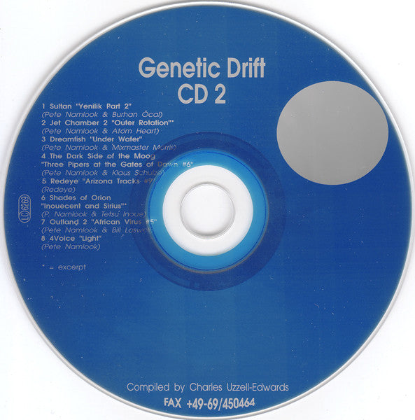Various : Genetic Drift (2xCD, Comp, Ltd, Mixed)