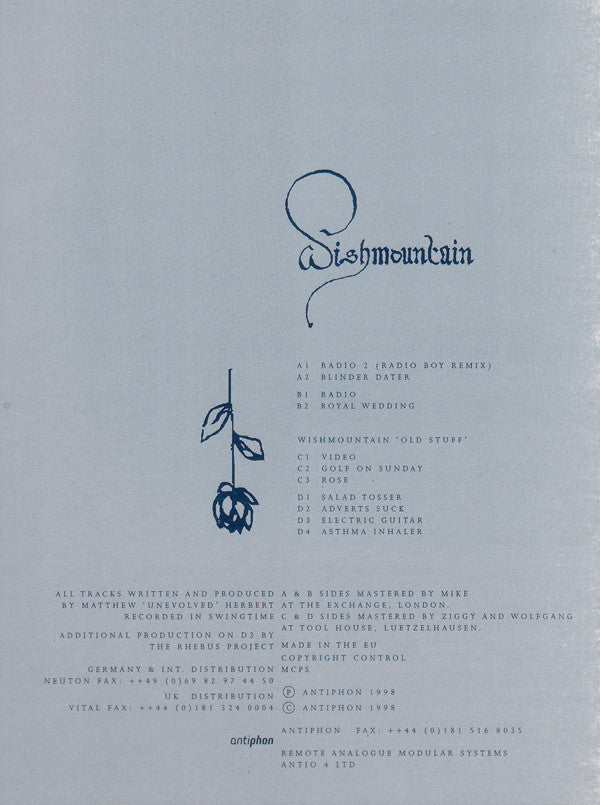 Wishmountain : Wishmountain (2x12&quot;, Ltd)