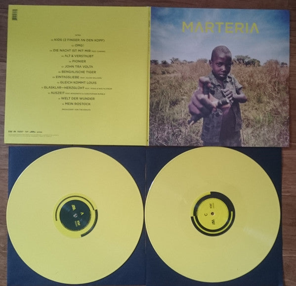 Marteria : Zum Glück In Die Zukunft II (2xLP, Album, Yel + CD, Album + Ltd)