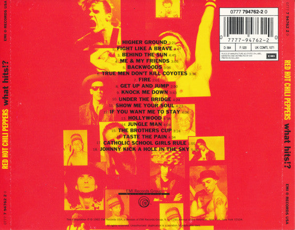 Red Hot Chili Peppers : What Hits!? (CD, Comp, RE)