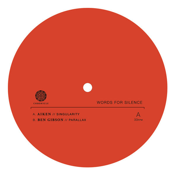 Aiken / Ben Gibson : Words For Silence (7&quot;, Ltd)