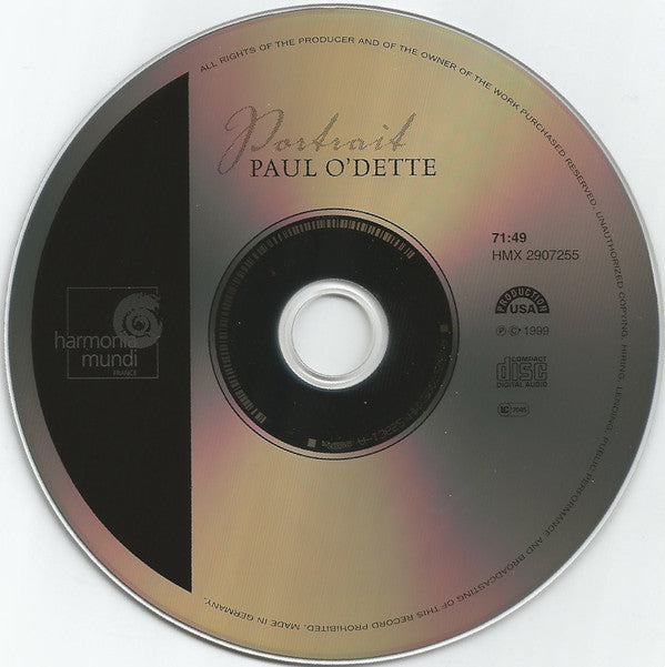 Paul O&#39;Dette : Portrait (CD, Comp)
