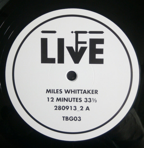 Arthur Boto Conley Presents Various : 280913_1 A/B TBG02 &amp; 280913_2 A/B TBG03 Recorded Live In Basel Switzerland (2x12&quot;, Album, Ltd)