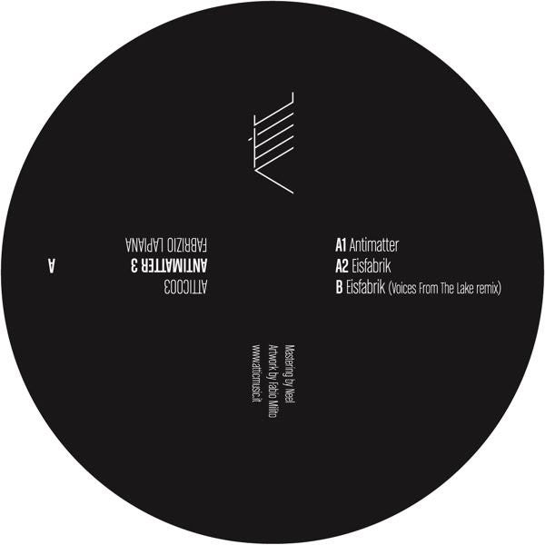 Fabrizio Lapiana : Antimatter 3 (12&quot;)