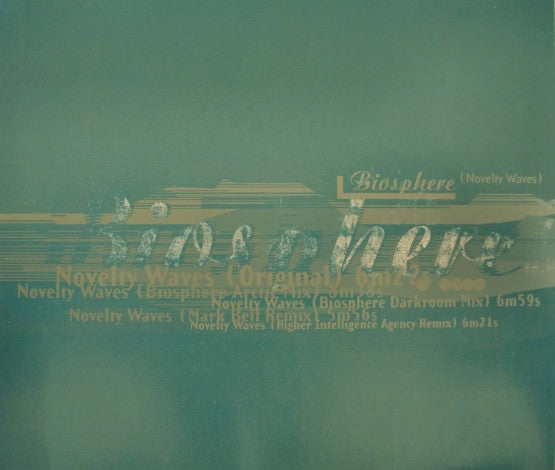 Biosphere : Novelty Waves (CD, Maxi)