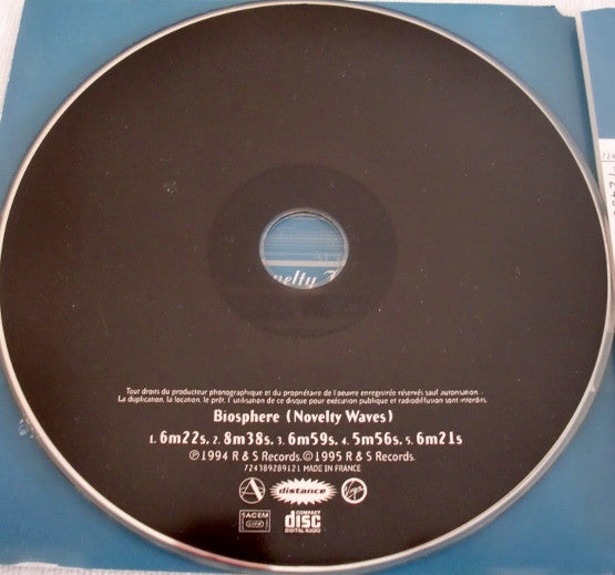 Biosphere : Novelty Waves (CD, Maxi)