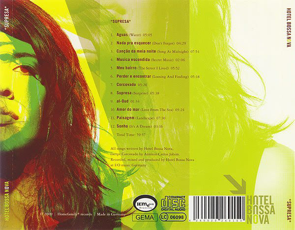 Hotel Bossa Nova : Supresa (CD, Album)