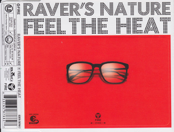Raver&#39;s Nature : Feel The Heat (CD, Maxi, Copy Prot.)