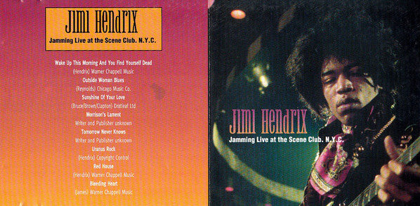 Jimi Hendrix : Jamming Live At The Scene Club N.Y.C. (CD)