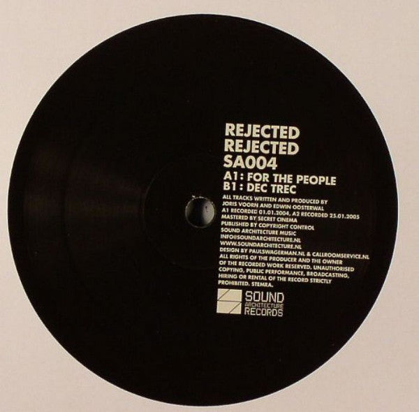 Rejected : Rejected (12&quot;)