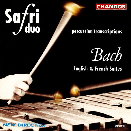 Safri Duo, Bach* : English &amp; French Suites (Percussion Transcriptions) (CD, Album)