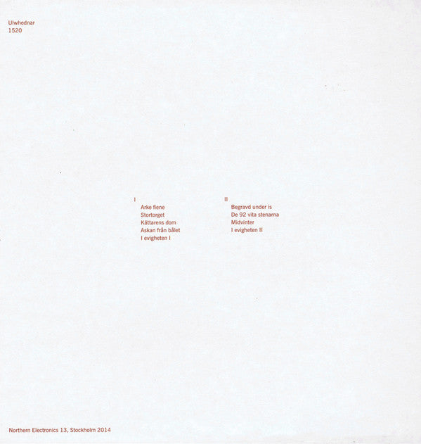 Ulwhednar : 1520 (LP)