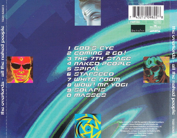 The Overlords : All The Naked People (CD, Album)
