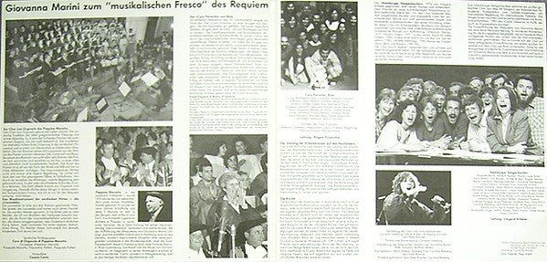 Giovanna Marini : Requiem (Cantata Delle Cinque Stanze) (2xLP, Album)