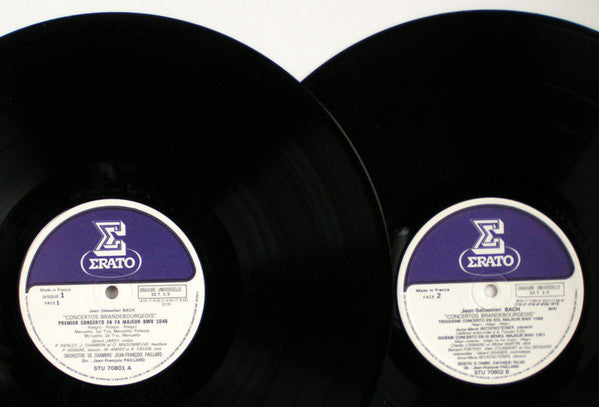 J.S. Bach*, M. André*, G. Jarry*, P. Pierlot*, J.P. Rampal*, Orchestre De Chambre J.F. Paillard* : J.S. Bach - Les Six Concertos Brandebourgeois (2xLP)