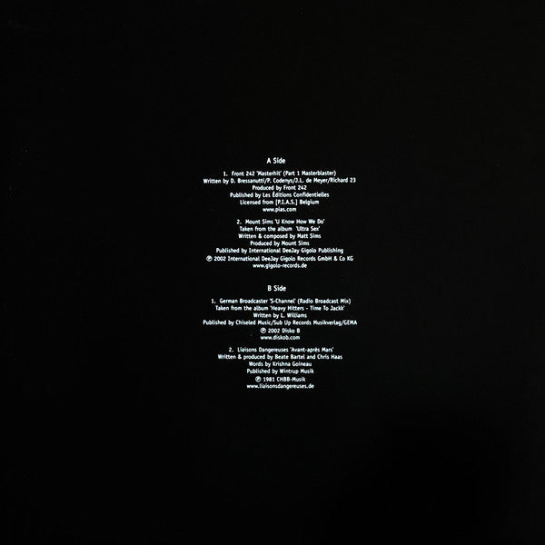 Hell : Electronicbody-Housemusic (4xLP, Comp)