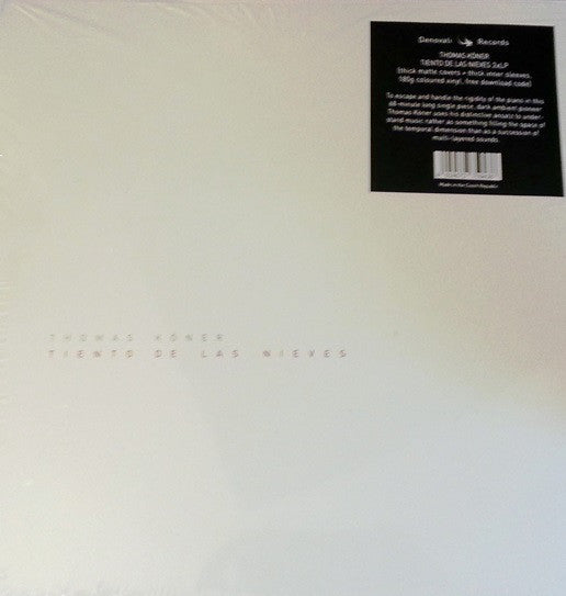 Thomas Köner : Tiento De Las Nieves (2x12&quot;, Album, Ltd, Cle)