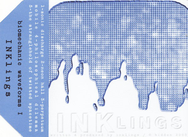 INKlings : Biomechanic Waveforms I (CDr, Album, Ltd)