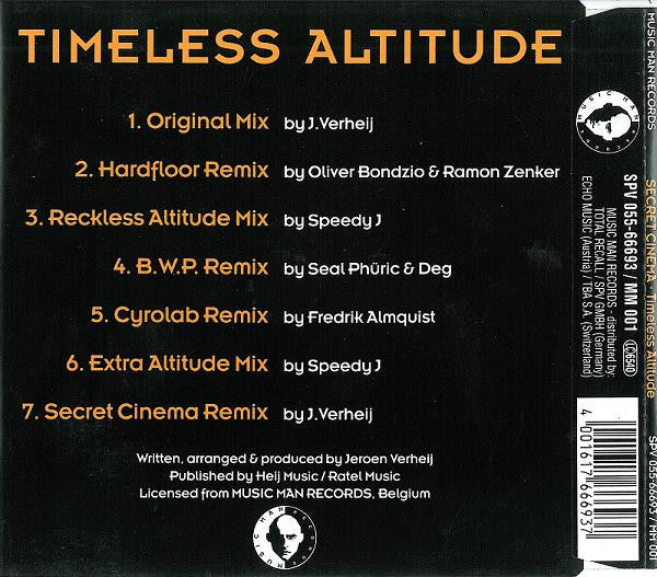 Secret Cinema : Timeless Altitude (CD, Maxi)