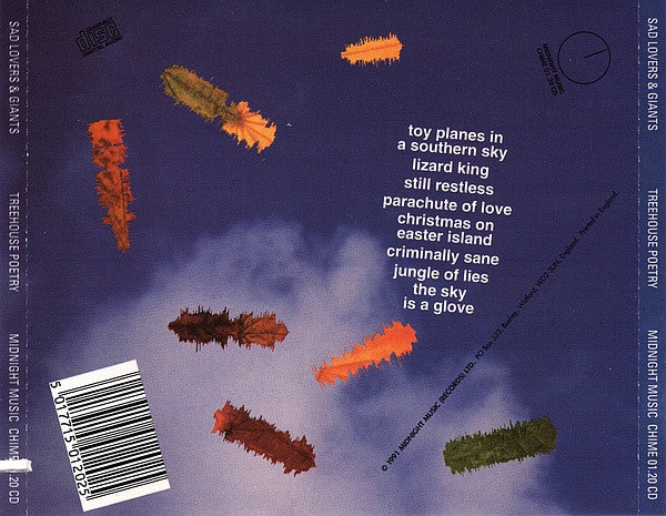 Sad Lovers And Giants : Treehouse Poetry (CD, Album)