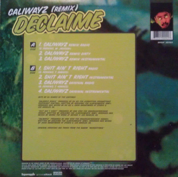 Declaime : Caliwayz (Remix) (12&quot;)