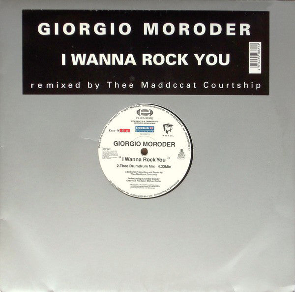 Giorgio Moroder : I Wanna Rock You (12&quot;)