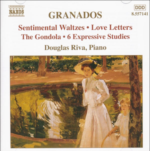 Enrique Granados, Douglas Riva : Sentimantal Waltzes - Love Letters - The Gondola - 6 Expressive Studies  (CD)