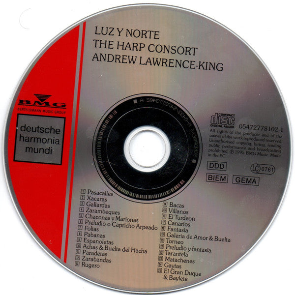 Andrew Lawrence-King, The Harp Consort : Luz Y Norte / Amores Pasados (2xCD, Album)