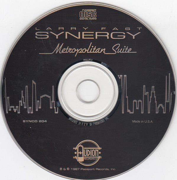 Larry Fast, Synergy (3) : Metropolitan Suite (CD, Album)