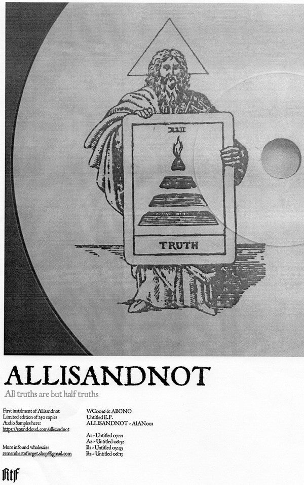 WC0016 &amp; Abono : Untitled E.P.  (12&quot;, EP, Ltd, W/Lbl)