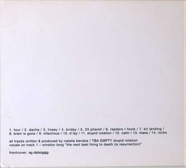 Tba (2) : Stupid Rotation (CD, Album)