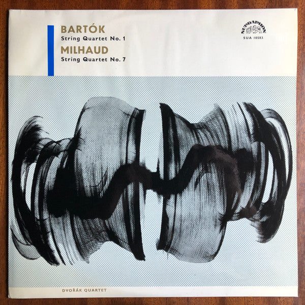 Dvořák Quartet, Béla Bartók, Darius Milhaud : String Quartet No. 1 / String Quartet No. 7 (LP, Mono)