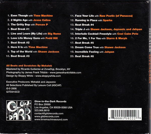 Mekalek : Live And Learn (CD, Album)