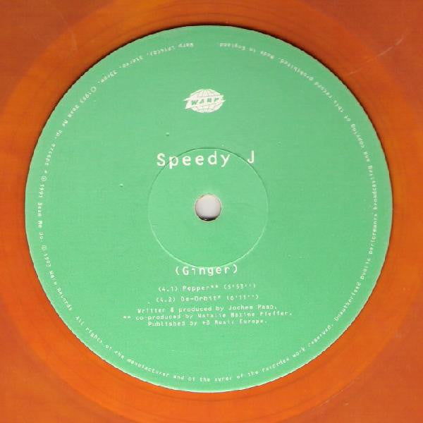Speedy J : Ginger (2xLP, Album, Ltd, Num, Gin)