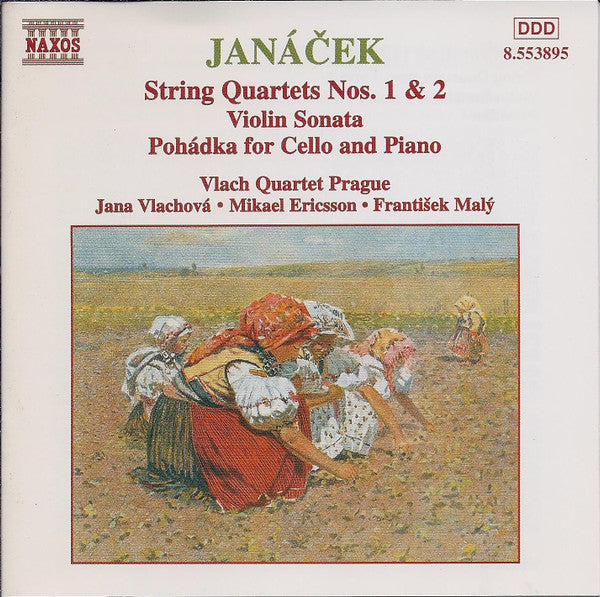 Leoš Janáček - Vlach Quartet Prague : String Quartets Nos. 1 &amp; 2 • Violin Sonata • Pohádka For Cello And Piano (CD, Album)