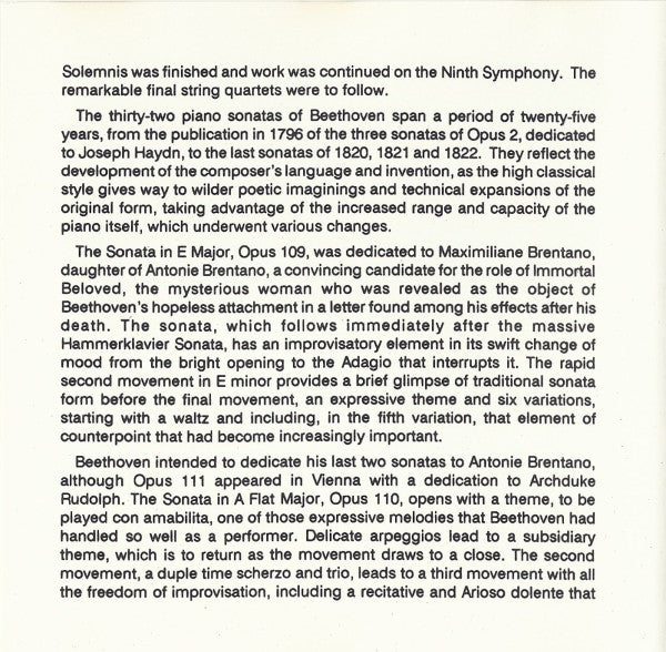 Ludwig van Beethoven, Jenö Jandó : Piano Sonatas, Vol. 4 (CD, Album)