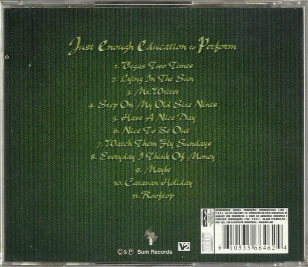Stereophonics : Just Enough Education To Perform (CD, Album, RE)