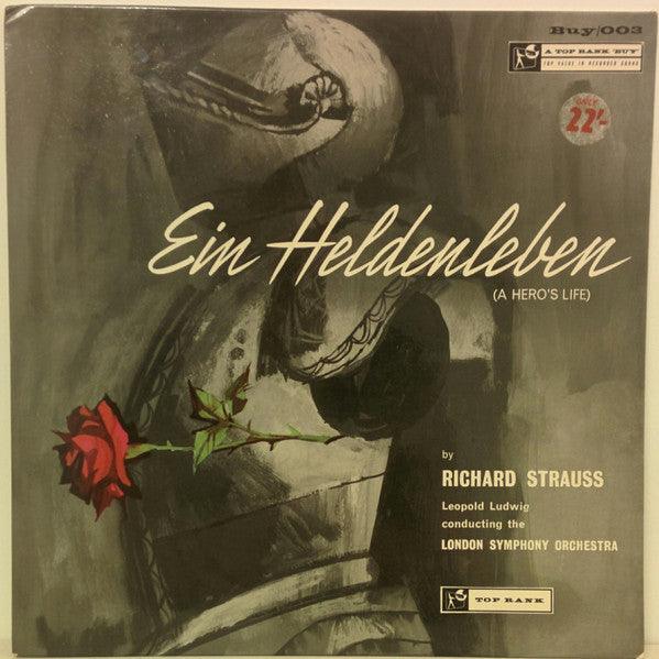 Richard Strauss, Leopold Ludwig, The London Symphony Orchestra : Ein Heldenleben Op. 40 (A Hero&#39;s Life) (LP)