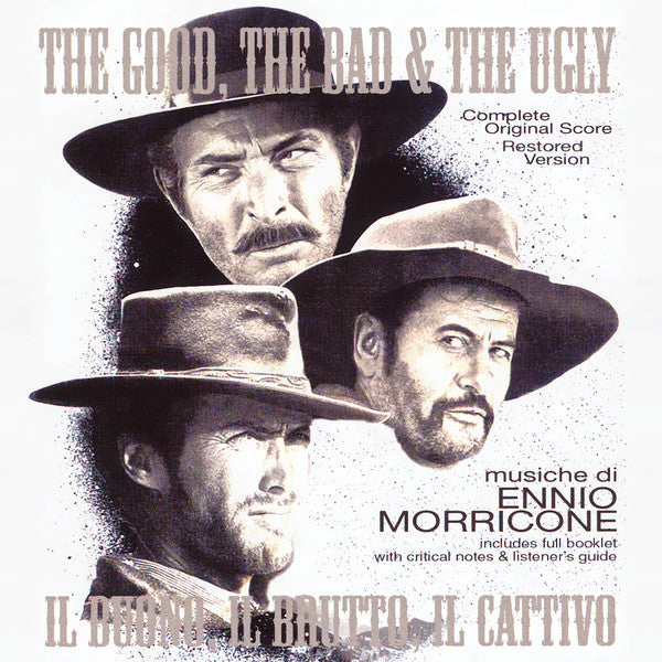 Ennio Morricone, Solisti E Orchestre Del Cinema Italiano : The Good, The Bad &amp; The Ugly (Complete Original Score - Restored Version) (2xCD, Dlx, RE, RM, S/Edition)