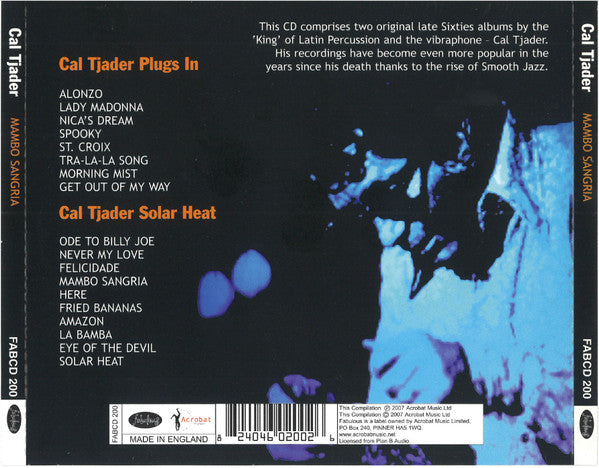 Cal Tjader : Mambo Sangria (CD, Comp)