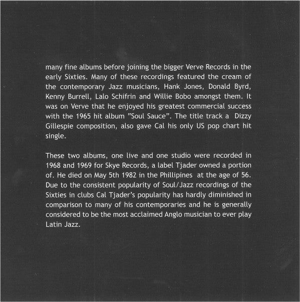 Cal Tjader : Mambo Sangria (CD, Comp)