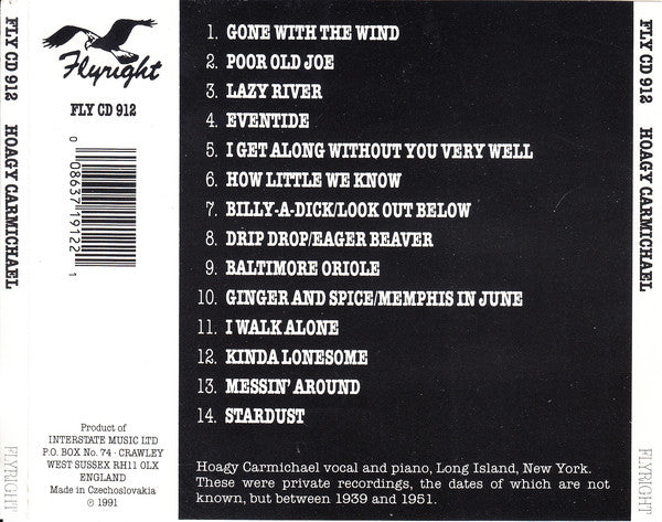 Hoagy Carmichael : 1951 (CD, Comp)