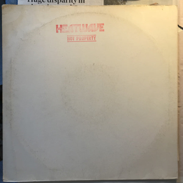 Heatwave : Hot Property (12&quot;, S/Sided, Promo, Smplr)