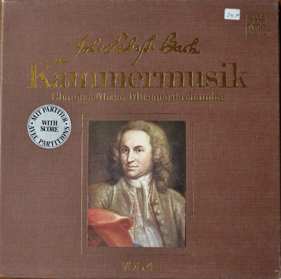 Johann Sebastian Bach, Herbert Tachezi : Kammermusik (Chamber Music · Musique De Chambre) - Vol. 4: Die Kunst Der Fuga, BWV 1080 (2xLP + Box)